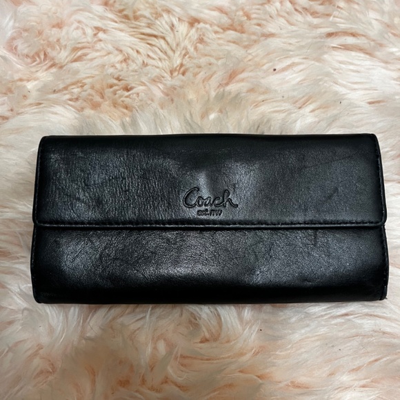Coach Leather Wallet - Picture 2 of 5